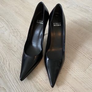 Stuart Weitzman sexy black heels.